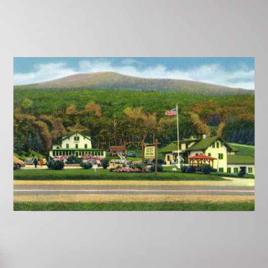 グランハウスの外観 ポスター (正面)