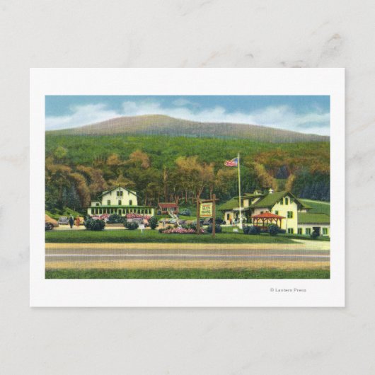 グランハウスの外観 ポストカード (正面)