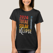 グランバリー テキサス TX 皆既日食 2024 5 Tシャツ (正面)