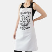 グランパのBBQザ最高のインタウン エプロン (インサイチュ)