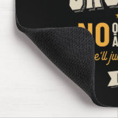 グランパウェイおもしろいおじいちゃんの父の日 マウスパッド (コーナー)