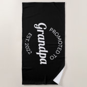 グランパエストに昇進。2022 I ビーチタオル (正面)