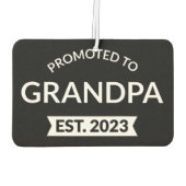 グランパエストに昇進。2023 II カーエアーフレッシュナー (裏面)