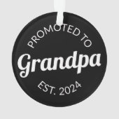 グランパエストに昇進。2024 I オーナメント (裏面)