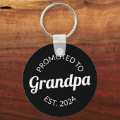 グランパエストに昇進。2024 I キーホルダー (正面)