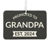 グランパエストに昇進。2024 II カーエアーフレッシュナー (裏面)