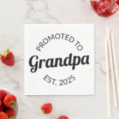 グランパエストに昇進。2025 I スタンダードランチョンナプキン (インサイチュ)