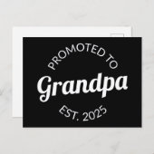 グランパエストに昇進。2025 I ポストカード (正面/裏面)