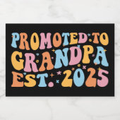 グランパエストに昇進。2025 III フードラベル (シングルラベル)