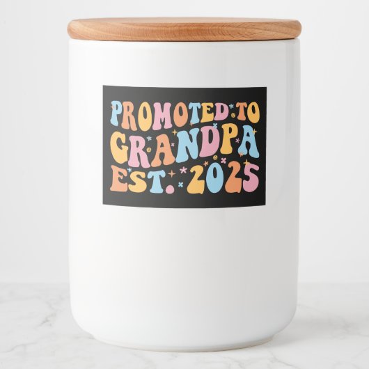 グランパエストに昇進。2025 III フードラベル (正面)