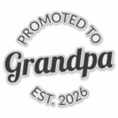 グランパエストに昇進。2026I シール (正面)