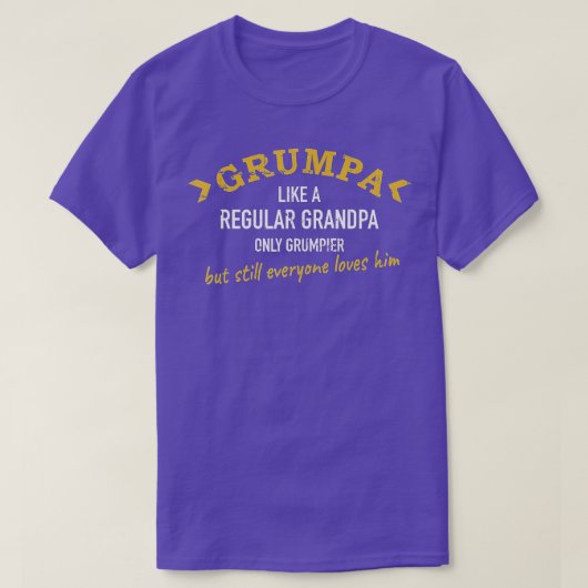 グランパグランパ Tシャツ (デザイン正面)