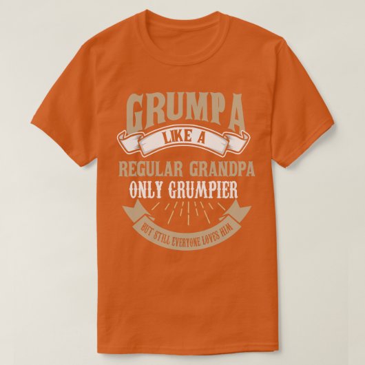 グランパグランパ Tシャツ (デザイン正面)