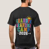 グランパグランマキャンプ2026 Tシャツ (裏面)