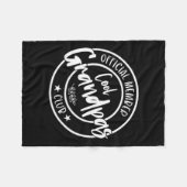 グランパスクラブ公式メンバーヴィンテージFor Women Me フリースブランケット (正面(横))