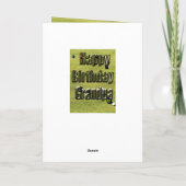 グランパスローンボウル誕生日カード カード (裏面)