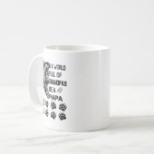 グランパス・シャツだらけの世界で コーヒーマグカップ (正面左)