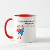 グランパス・マグ(CA)を過小評価しない マグカップ (左)