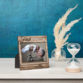 グランパファーストファースト・ファーザー・デイ・フォトウ素朴ィード フォトプラーク (インサイチュ)