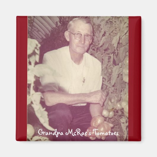 グランパマクラエトマト マグネット (正面)