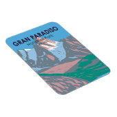 グランパラディソナショナルパークイタリアヴィンテージ マグネット (右側)