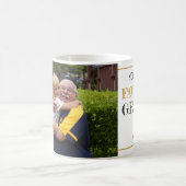 グランパ孫お気に入りののカスタム写真 コーヒーマグカップ (中央)