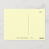 グランパ祖母と私 ポストカード (裏面)