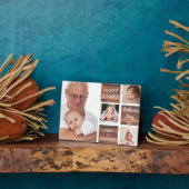 グランパ第一父の日4 Photo Collage Wood フォトプラーク (側面)