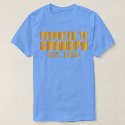 グランパ3に昇格 Tシャツ (デザイン正面)