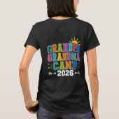 グランパ・グランマキャンプ 2026 Tシャツ (裏面)