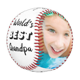 グランパ | 世界の最高の写パーソナライズされた真 野球ボール