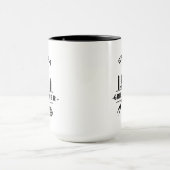 グランパ | 伝説のグリルマスター 黒と白 マグカップ (中央)