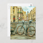 グランビア通り,マドリード,スペイン ポストカード (正面/裏面)