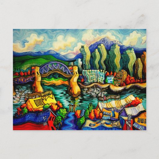 グランビル島 ポストカード (正面)