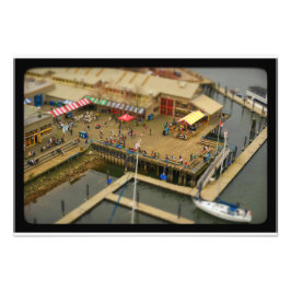 グランビル市場ミニチュア フォトプリント           