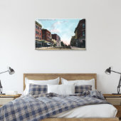 グランビル通りビュー キャンバスプリント (インサイチュ (寝室))