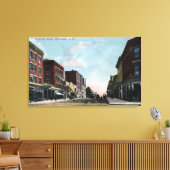 グランビル通りビュー キャンバスプリント (インサイチュ (リビング))