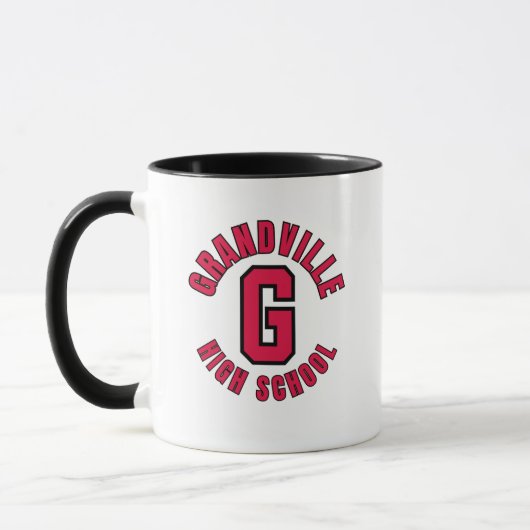 グランビル高校 ミシガン コーヒーマグ マグカップ (左)
