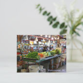 グランビル・マーケット - バンクーバー, BC ポストカード (スタンド正面)