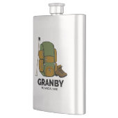 グランビープロヴィショナルパークバックパック フラスク (左)