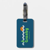 グランビープロヴィショナルパークレトロ ラゲッジタグ (裏面縦)