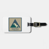 グランビー地方公園素朴 ラゲッジタグ (正面横)