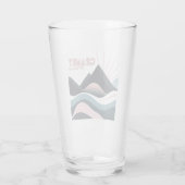 グランビー州立公園着色ヒルズ タンブラーグラス (裏面)