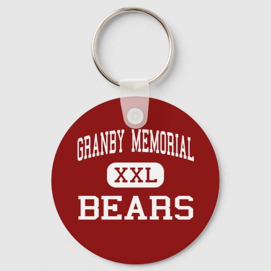 グランビー記念碑 – クマ – ミドル – グランビー キーホルダー (正面)