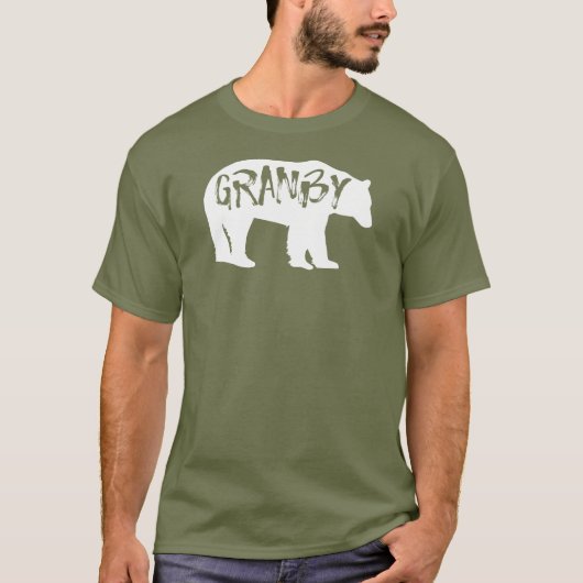 グランビー コロラド ヒグマ Tシャツ (正面)