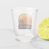 グランピアンズナショナルパークオーストラリアヴィンテージ ショットグラス (裏面)