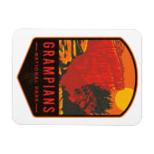 グランピアンズ国立公園 マグネット (横)