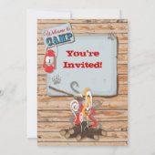 グランピングとワインの週末パーティー 招待状 (裏面)