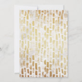 グランピングをテーマにした誕生日パーティーの招待状 招待状 (裏面)