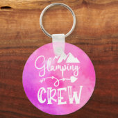 グランピングキャンピングキャンパーアクセサリーキーチェーン キーホルダー (正面)